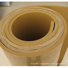 10mm Brown Beige Color Natural Rubber Sheet